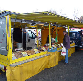 Kartoffeln auf dem Berner Wochenmarkt